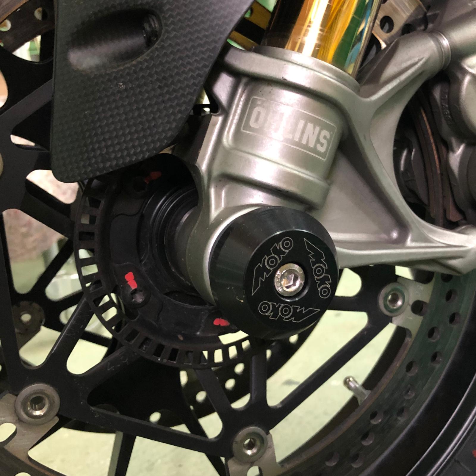 Sturzpad Kit Vorderrachse - Ducati - Moko